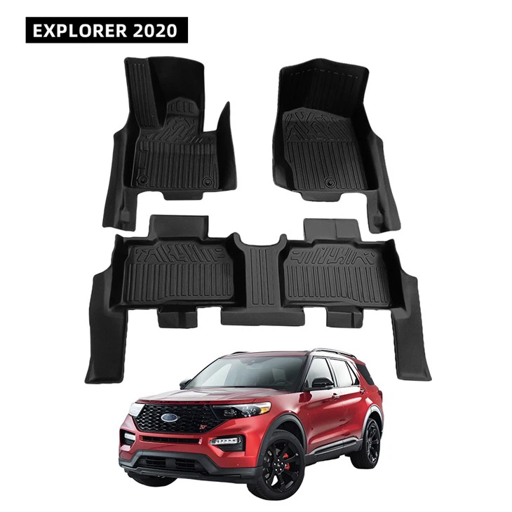 Viegli tīrs 5D TPE automašīnas paklājs